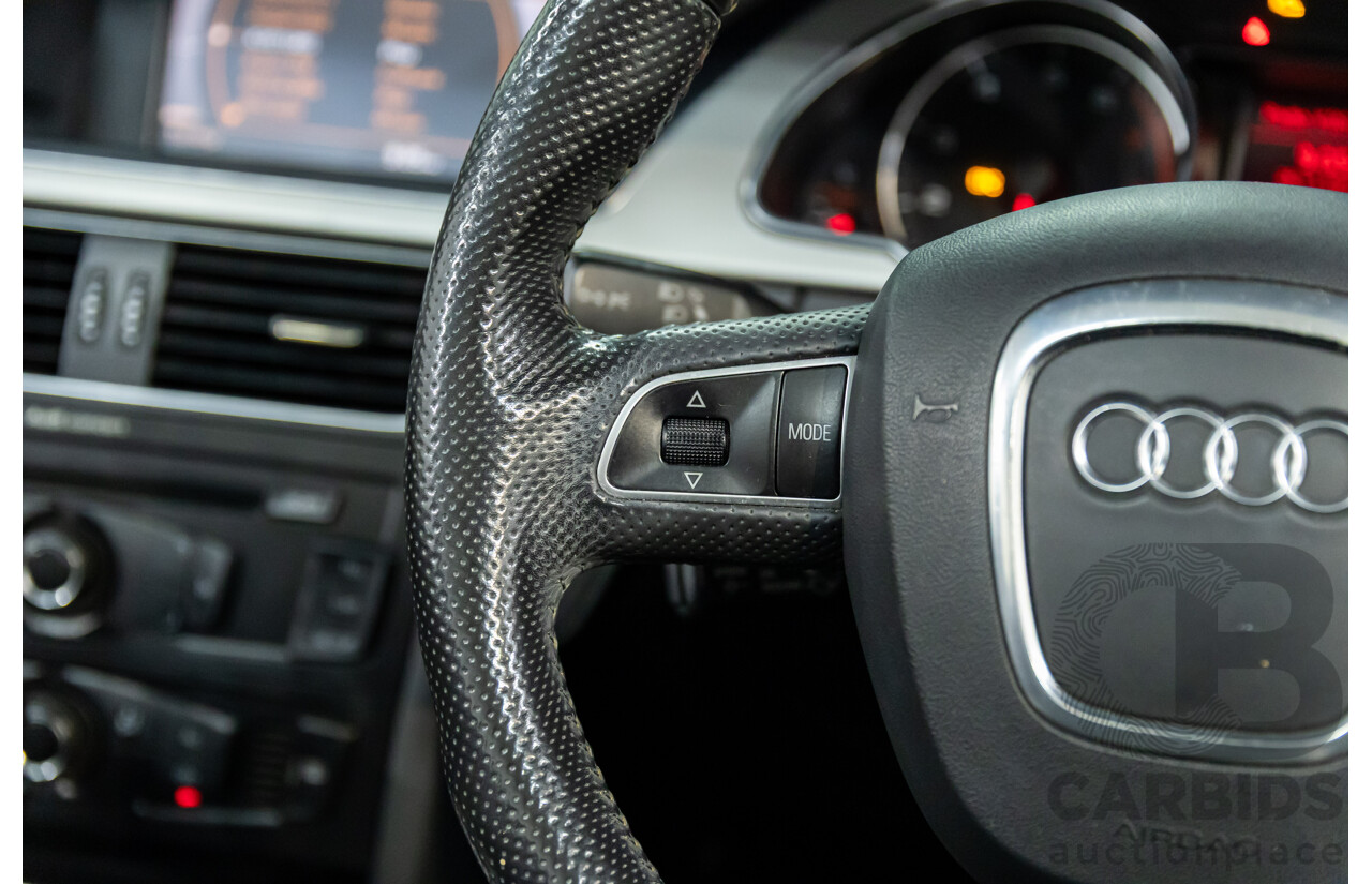 12/2010 Audi A5 2.0 TFSI 8T 2d Cabriolet Ibis White Turbo 2.0L