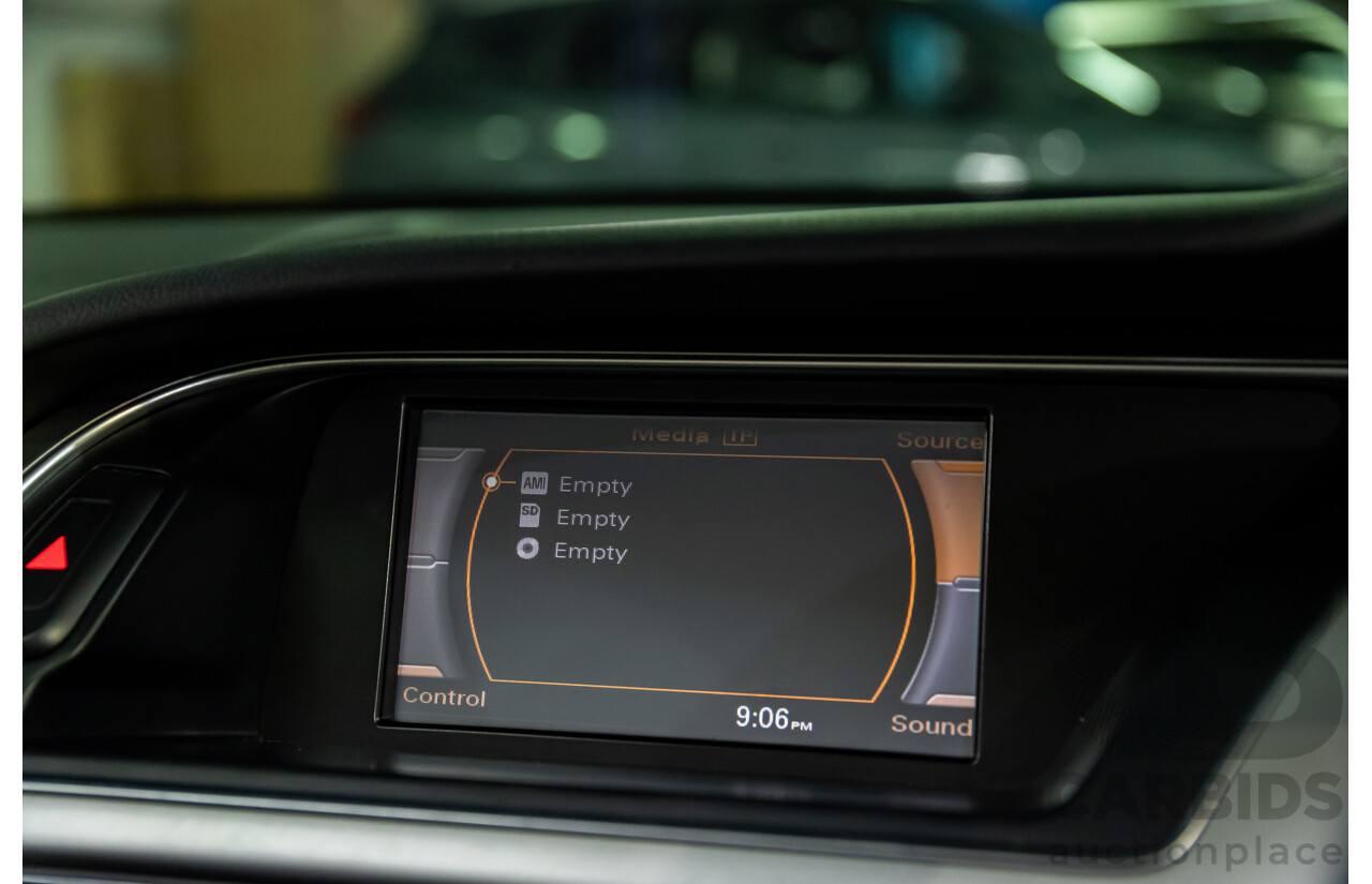 12/2010 Audi A5 2.0 TFSI 8T 2d Cabriolet Ibis White Turbo 2.0L