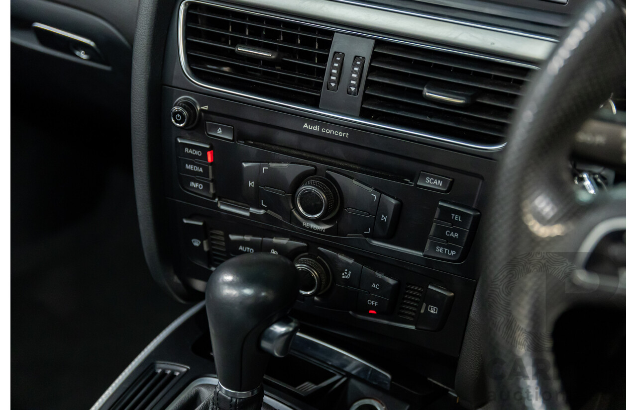 12/2010 Audi A5 2.0 TFSI 8T 2d Cabriolet Ibis White Turbo 2.0L