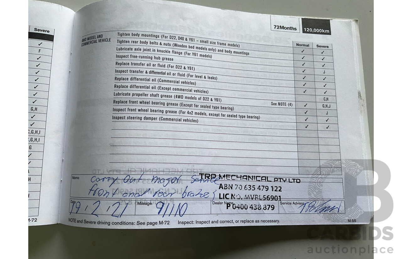 2/2013 Nissan Dualis Ti-L (4x2) J10 MY13 4d Wagon Ivory Pearl 2.0L