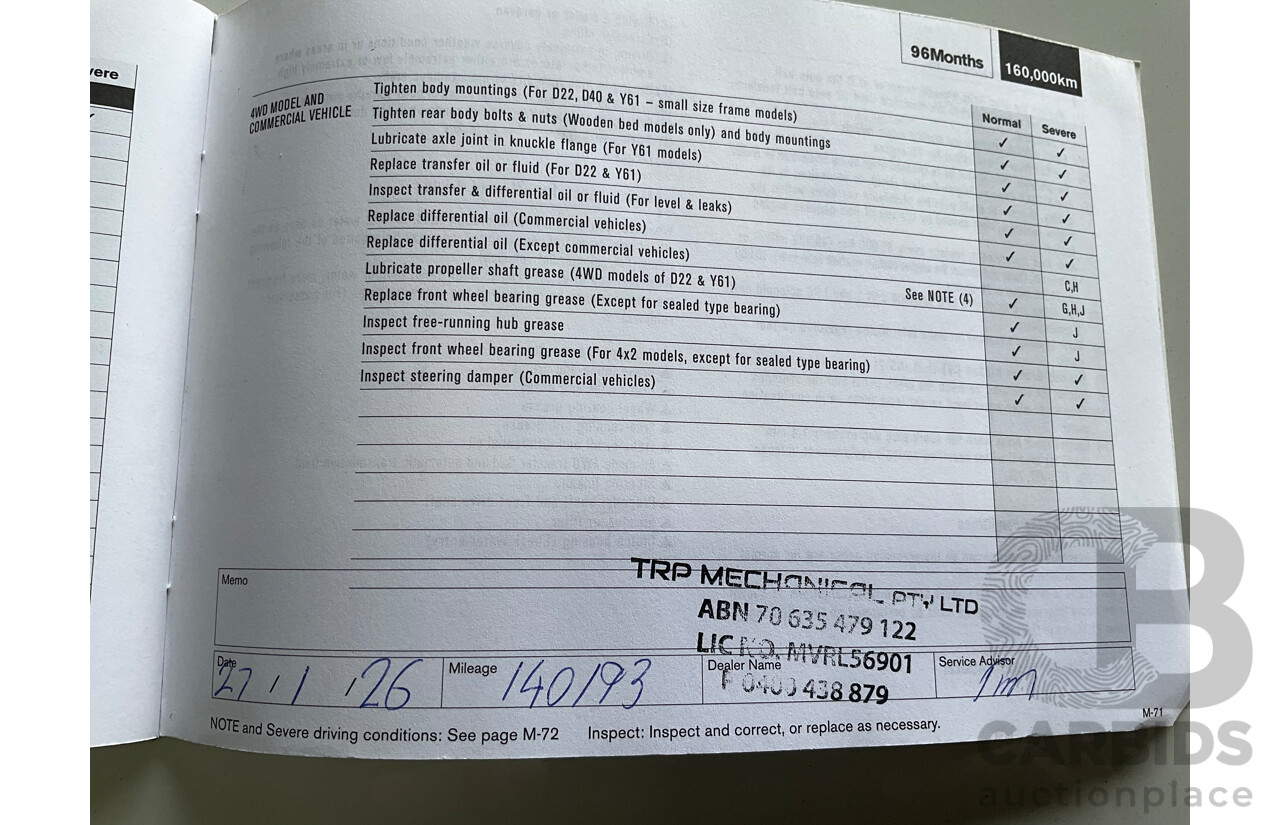 2/2013 Nissan Dualis Ti-L (4x2) J10 MY13 4d Wagon Ivory Pearl 2.0L