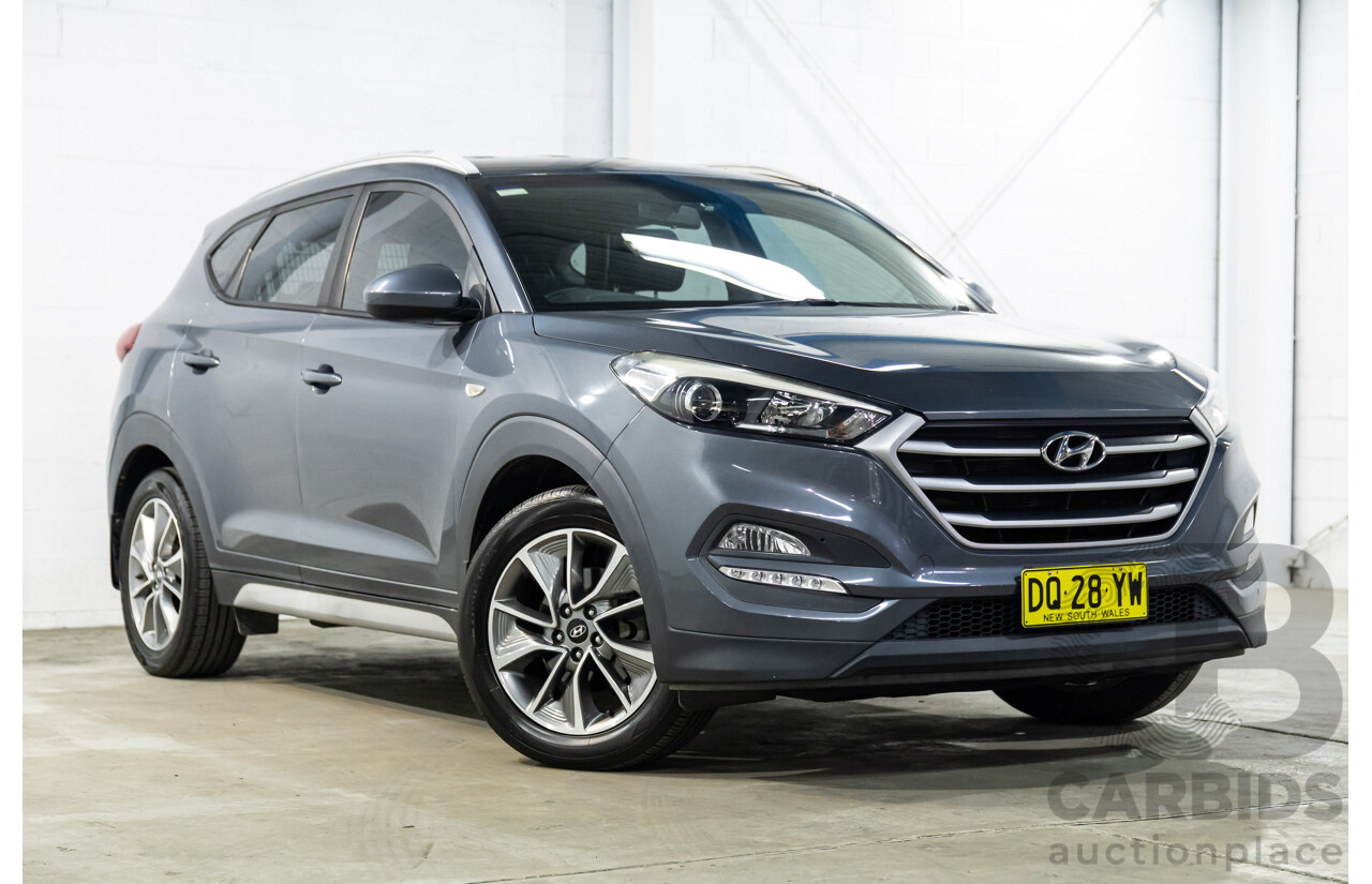 11/2017 Hyundai Tucson Active X (FWD) TL MY18 4D Wagon Pepper Grey Metallic 2.0L