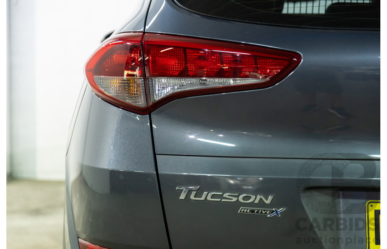11/2017 Hyundai Tucson Active X (FWD) TL MY18 4D Wagon Pepper Grey Metallic 2.0L