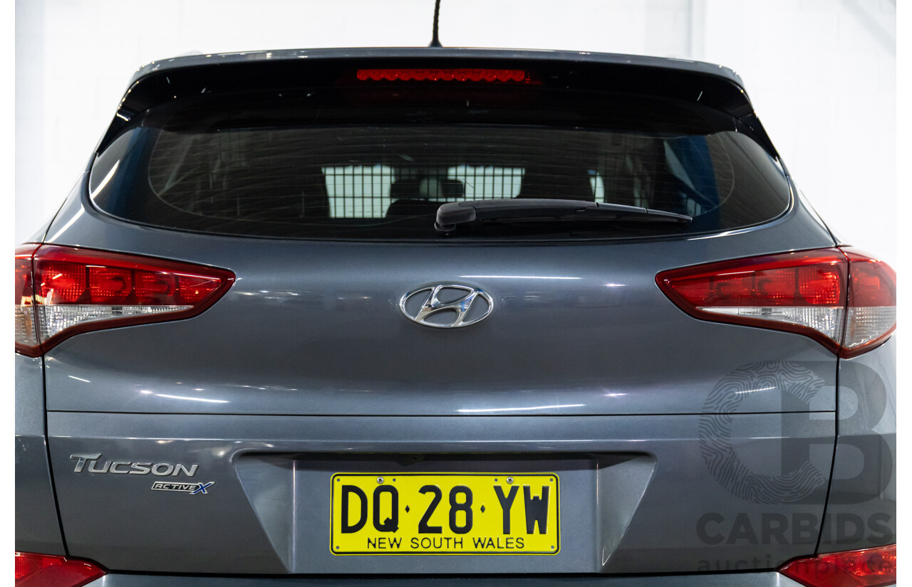 11/2017 Hyundai Tucson Active X (FWD) TL MY18 4D Wagon Pepper Grey Metallic 2.0L