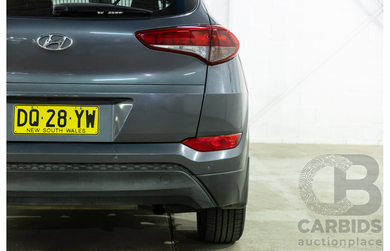 11/2017 Hyundai Tucson Active X (FWD) TL MY18 4D Wagon Pepper Grey Metallic 2.0L