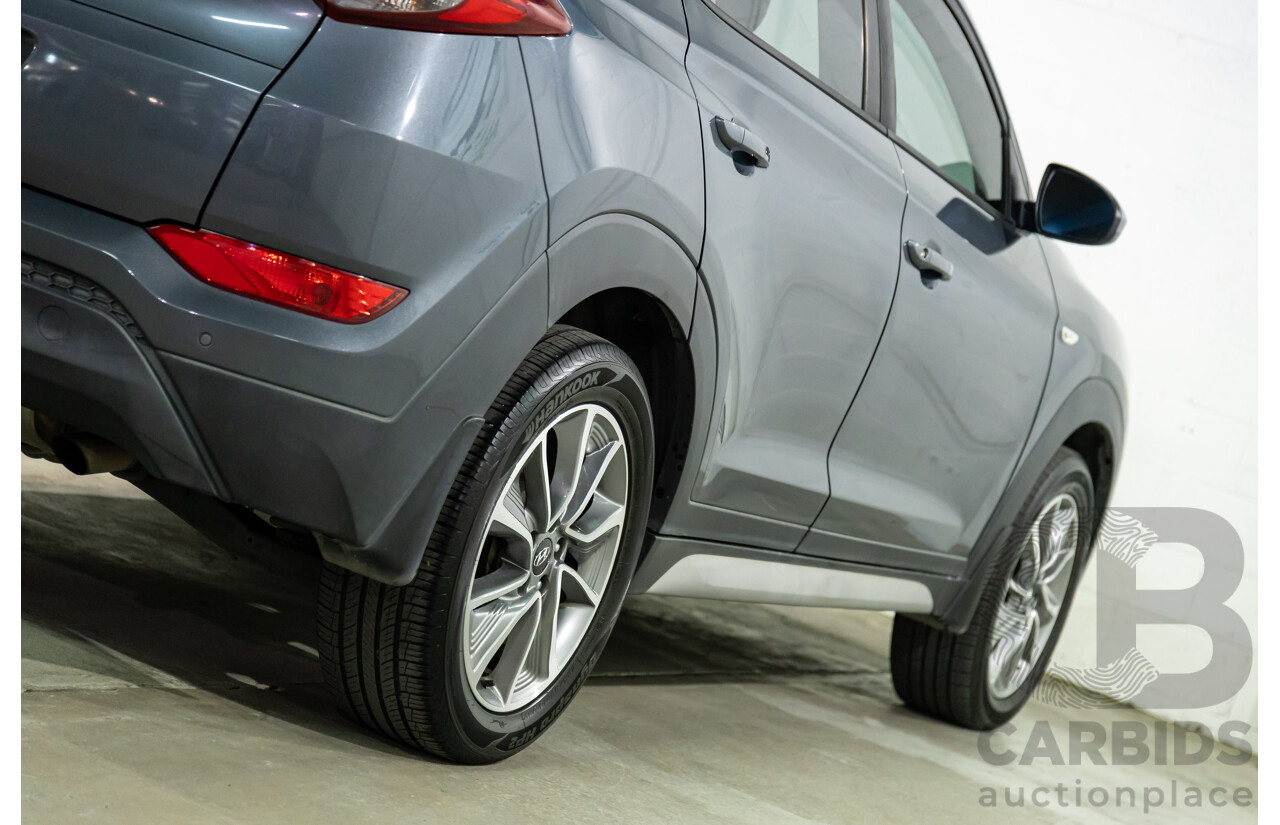 11/2017 Hyundai Tucson Active X (FWD) TL MY18 4D Wagon Pepper Grey Metallic 2.0L