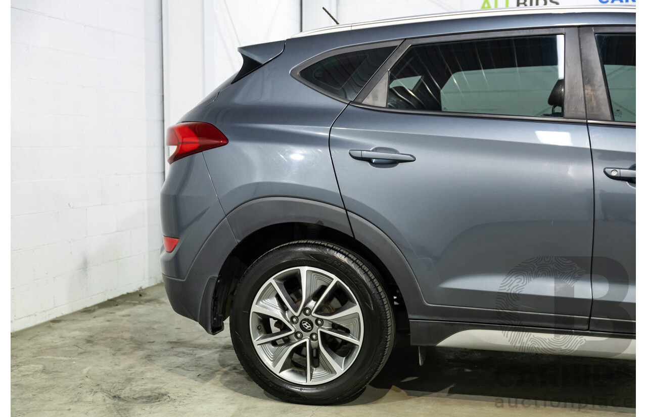 11/2017 Hyundai Tucson Active X (FWD) TL MY18 4D Wagon Pepper Grey Metallic 2.0L