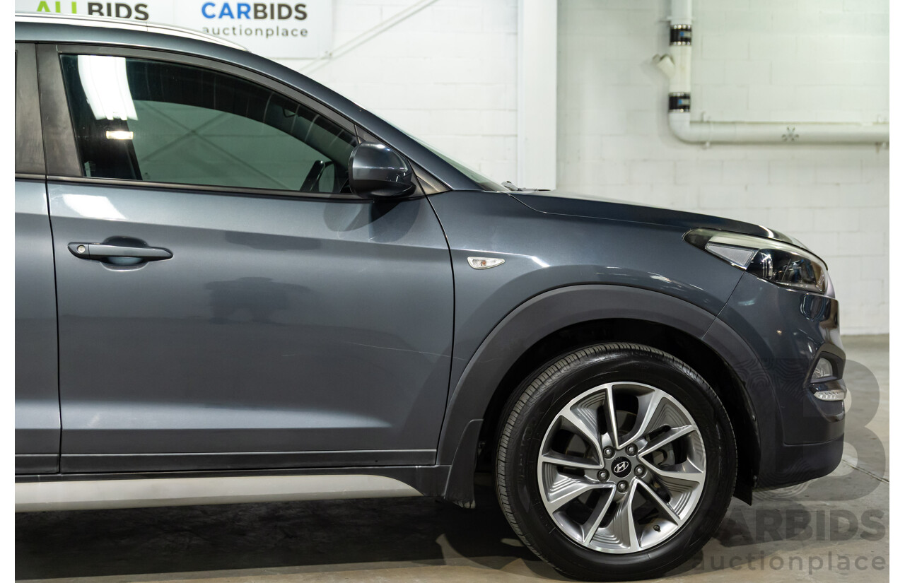 11/2017 Hyundai Tucson Active X (FWD) TL MY18 4D Wagon Pepper Grey Metallic 2.0L