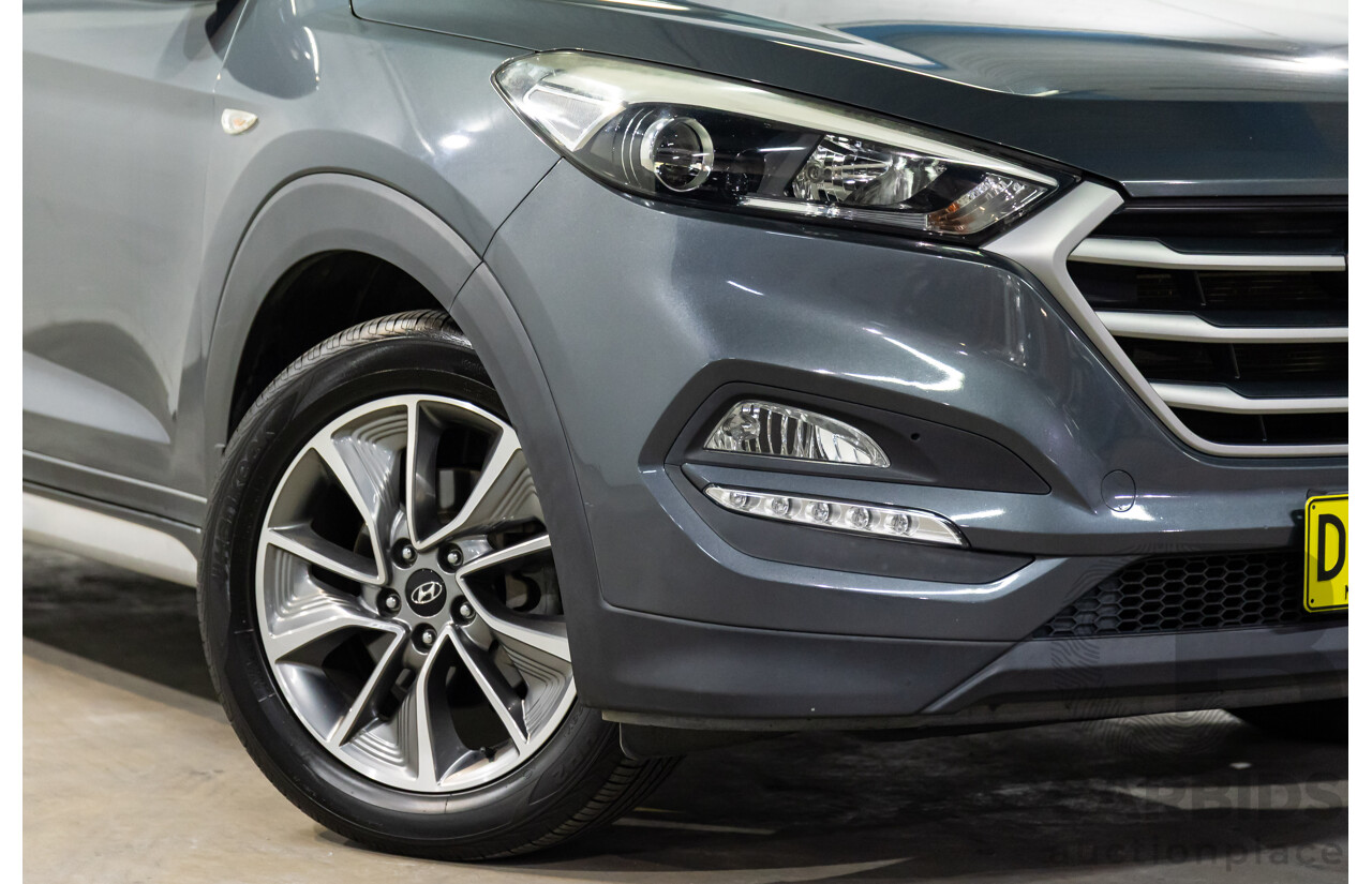 11/2017 Hyundai Tucson Active X (FWD) TL MY18 4D Wagon Pepper Grey Metallic 2.0L