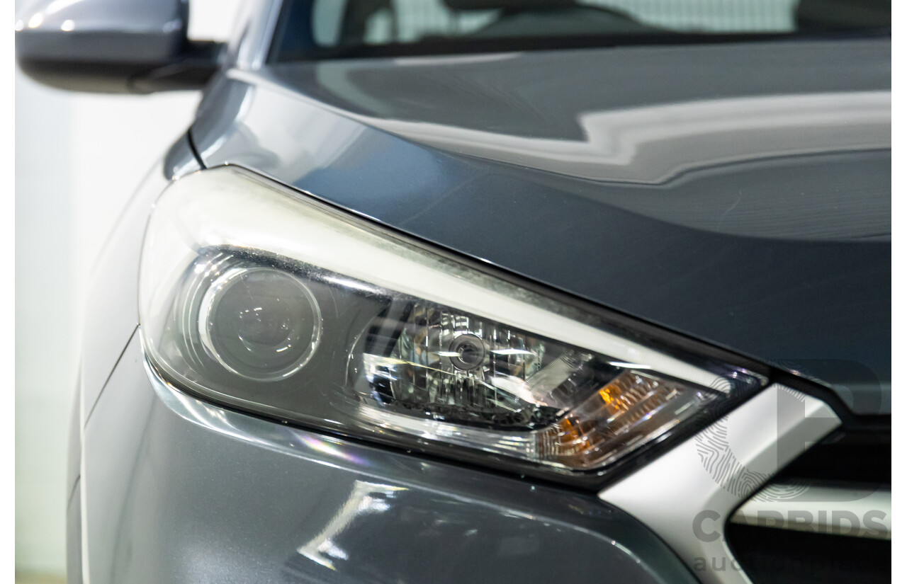 11/2017 Hyundai Tucson Active X (FWD) TL MY18 4D Wagon Pepper Grey Metallic 2.0L