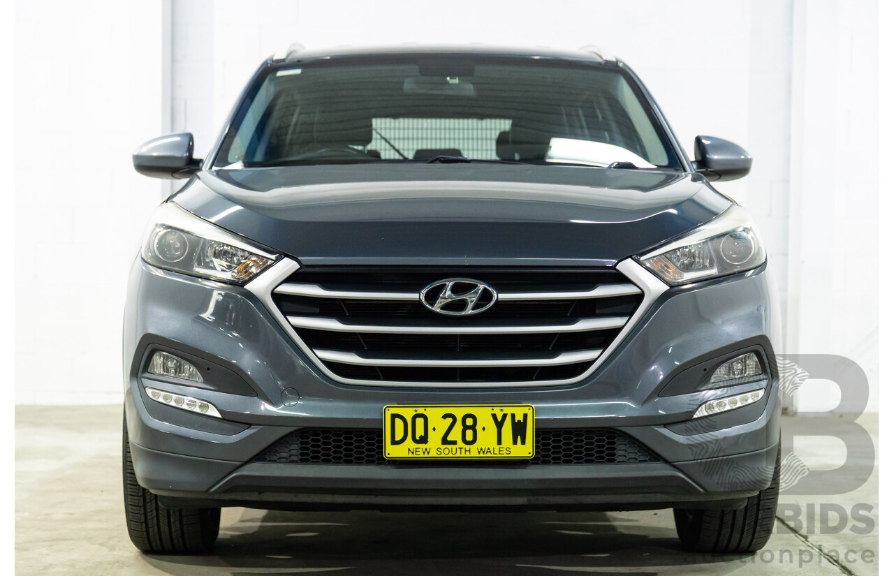 11/2017 Hyundai Tucson Active X (FWD) TL MY18 4D Wagon Pepper Grey Metallic 2.0L