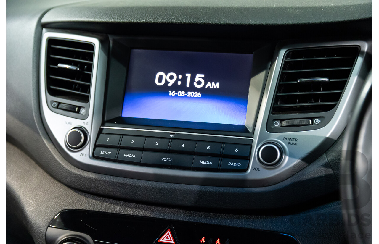 11/2017 Hyundai Tucson Active X (FWD) TL MY18 4D Wagon Pepper Grey Metallic 2.0L