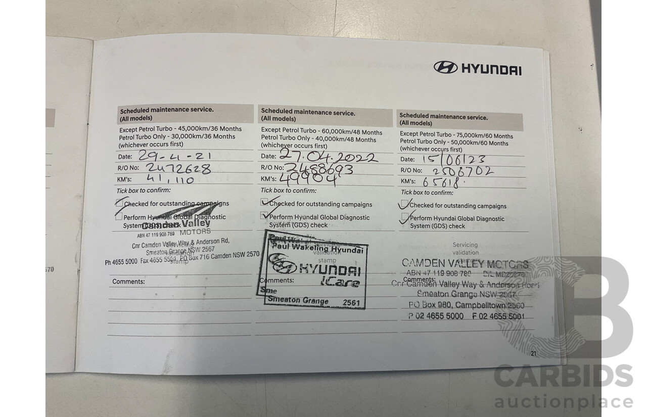 11/2017 Hyundai Tucson Active X (FWD) TL MY18 4D Wagon Pepper Grey Metallic 2.0L