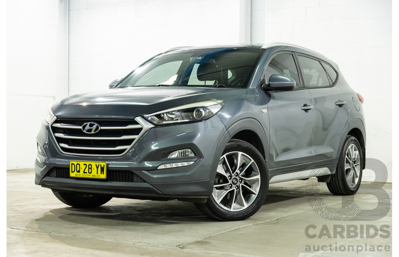 11/2017 Hyundai Tucson Active X (FWD) TL MY18 4D Wagon Pepper Grey Metallic 2.0L