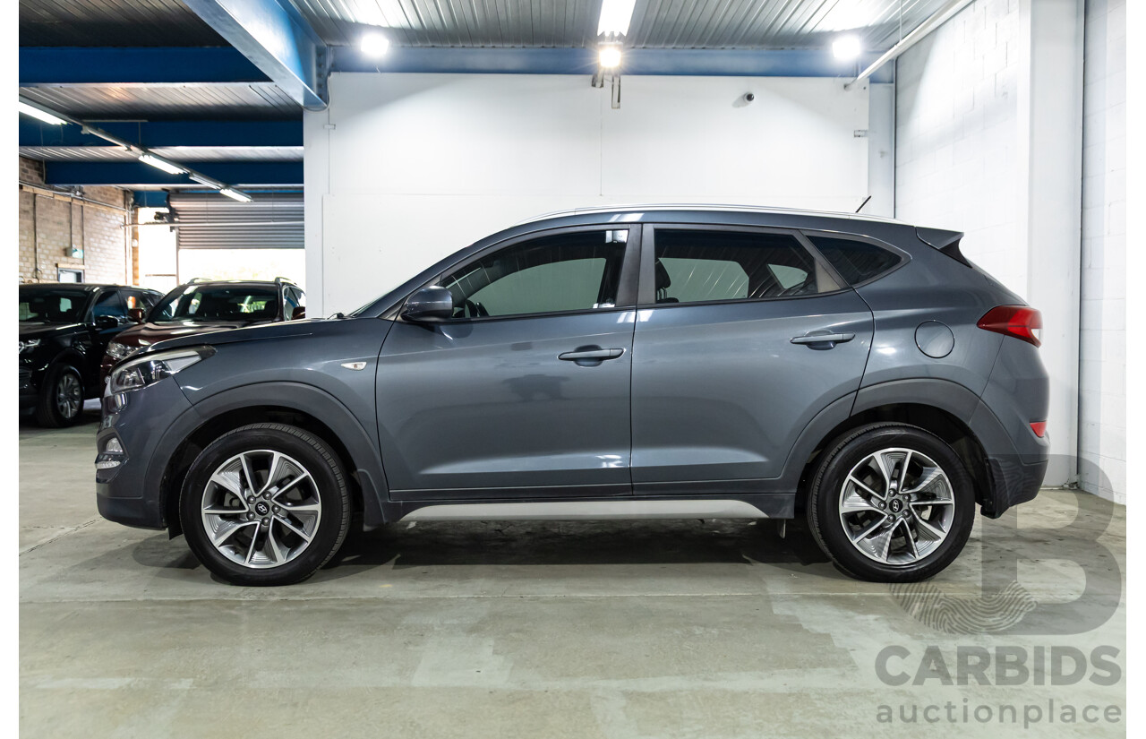 11/2017 Hyundai Tucson Active X (FWD) TL MY18 4D Wagon Pepper Grey Metallic 2.0L