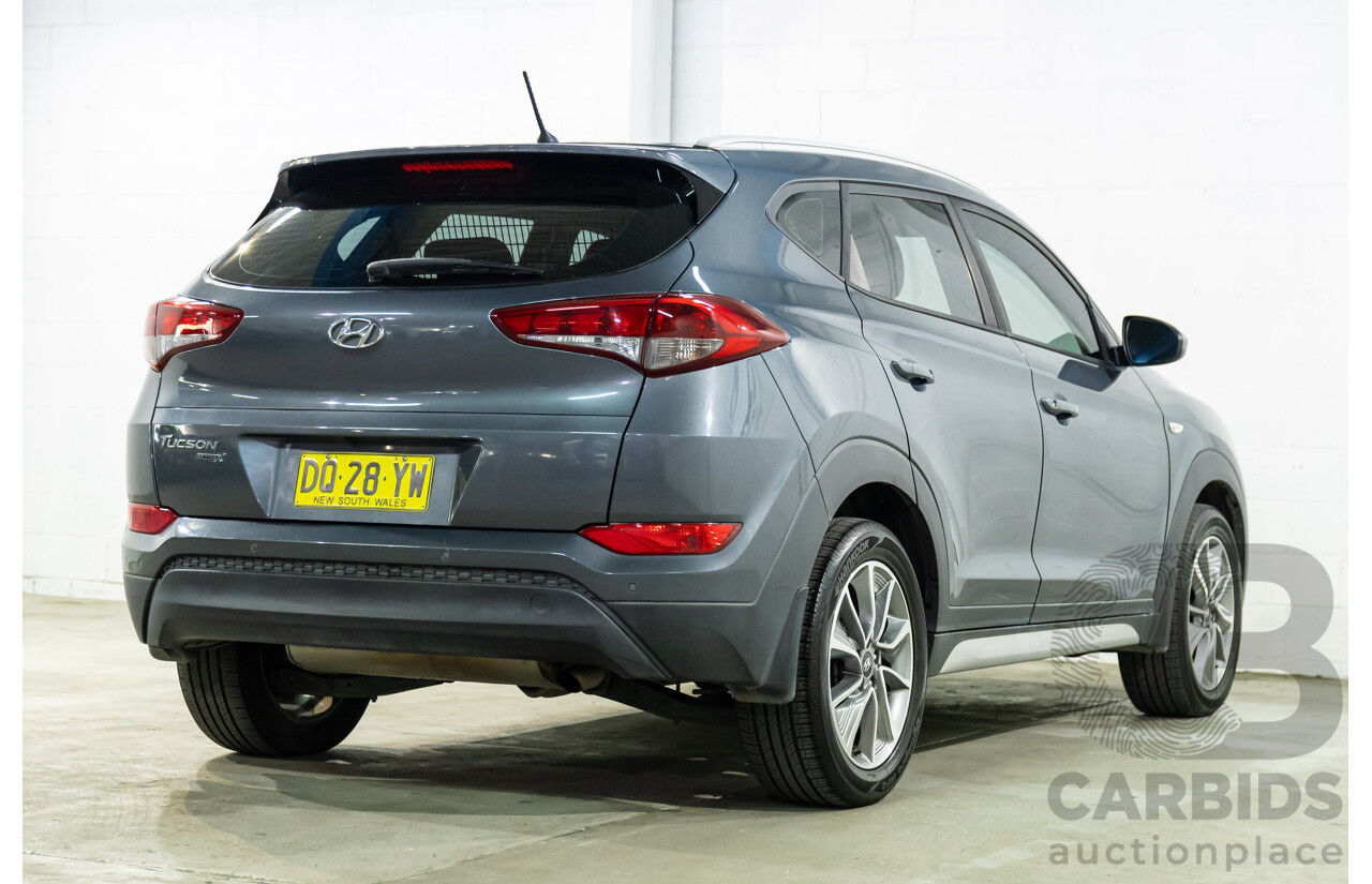 11/2017 Hyundai Tucson Active X (FWD) TL MY18 4D Wagon Pepper Grey Metallic 2.0L