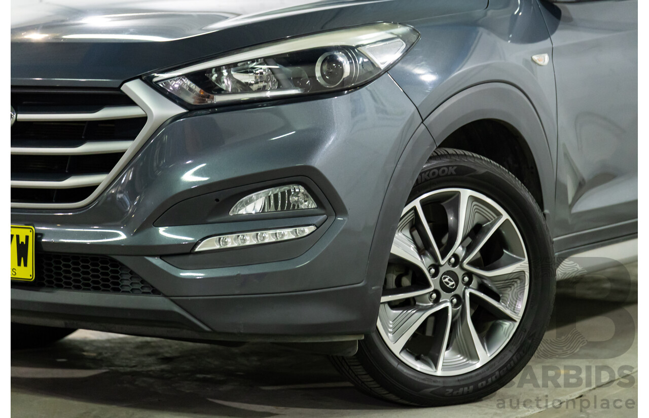 11/2017 Hyundai Tucson Active X (FWD) TL MY18 4D Wagon Pepper Grey Metallic 2.0L