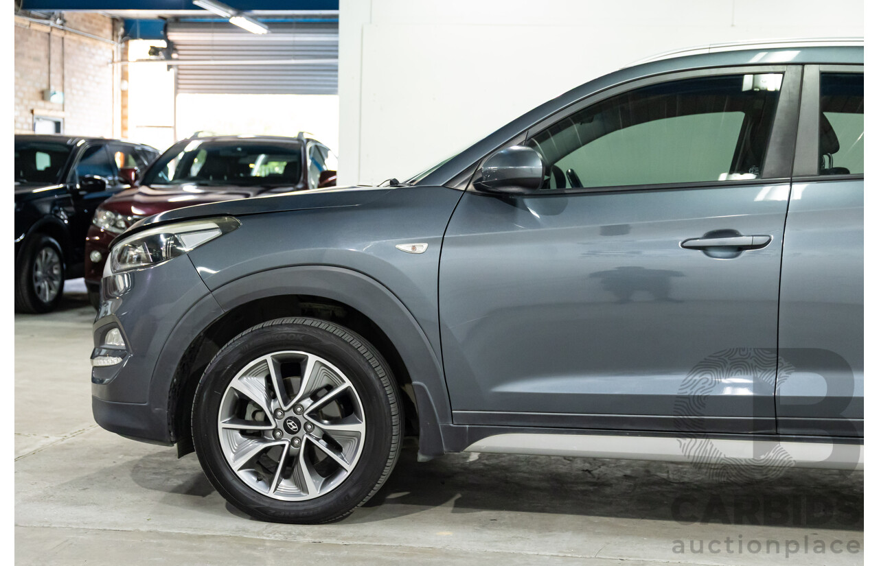11/2017 Hyundai Tucson Active X (FWD) TL MY18 4D Wagon Pepper Grey Metallic 2.0L