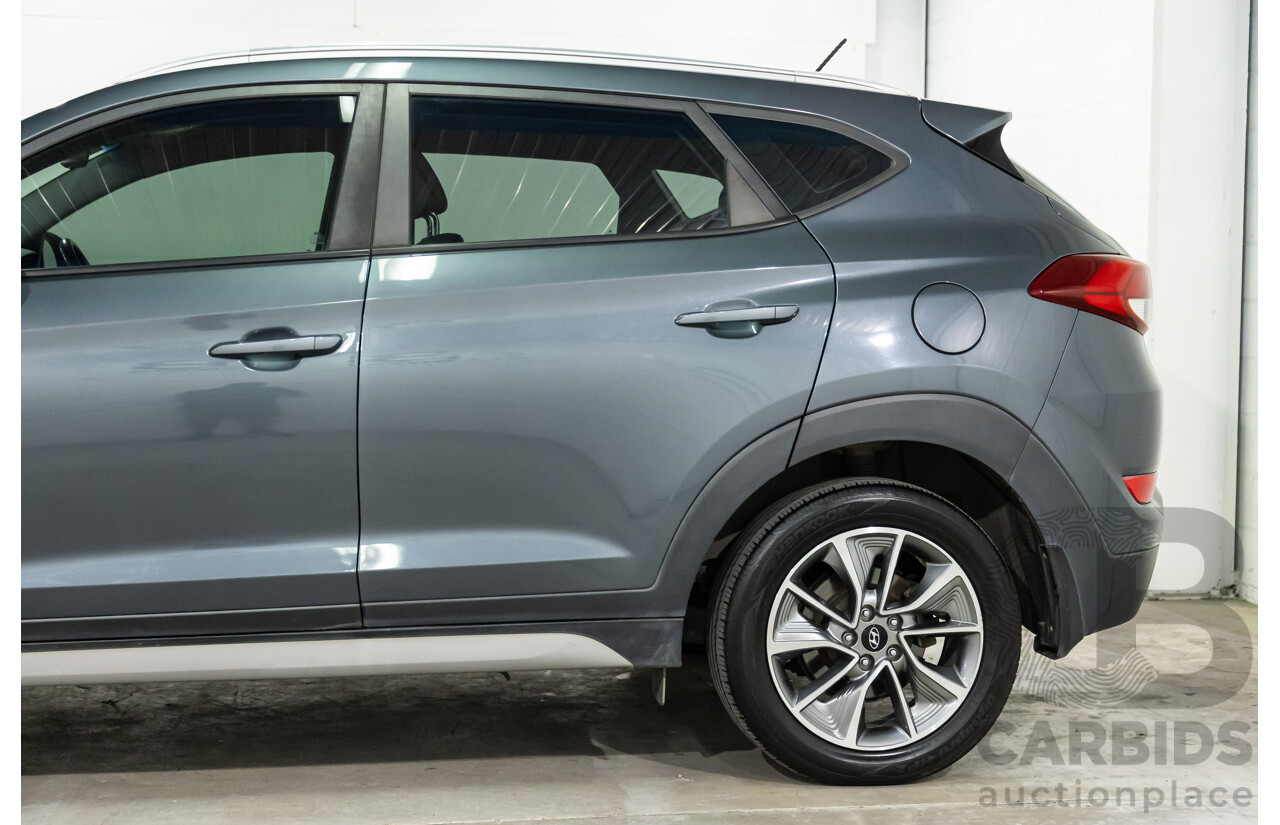 11/2017 Hyundai Tucson Active X (FWD) TL MY18 4D Wagon Pepper Grey Metallic 2.0L