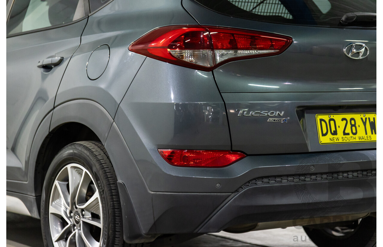 11/2017 Hyundai Tucson Active X (FWD) TL MY18 4D Wagon Pepper Grey Metallic 2.0L