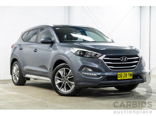 11/2017 Hyundai Tucson Active X (FWD) TL MY18 4D Wagon Pepper Grey Metallic 2.0L
