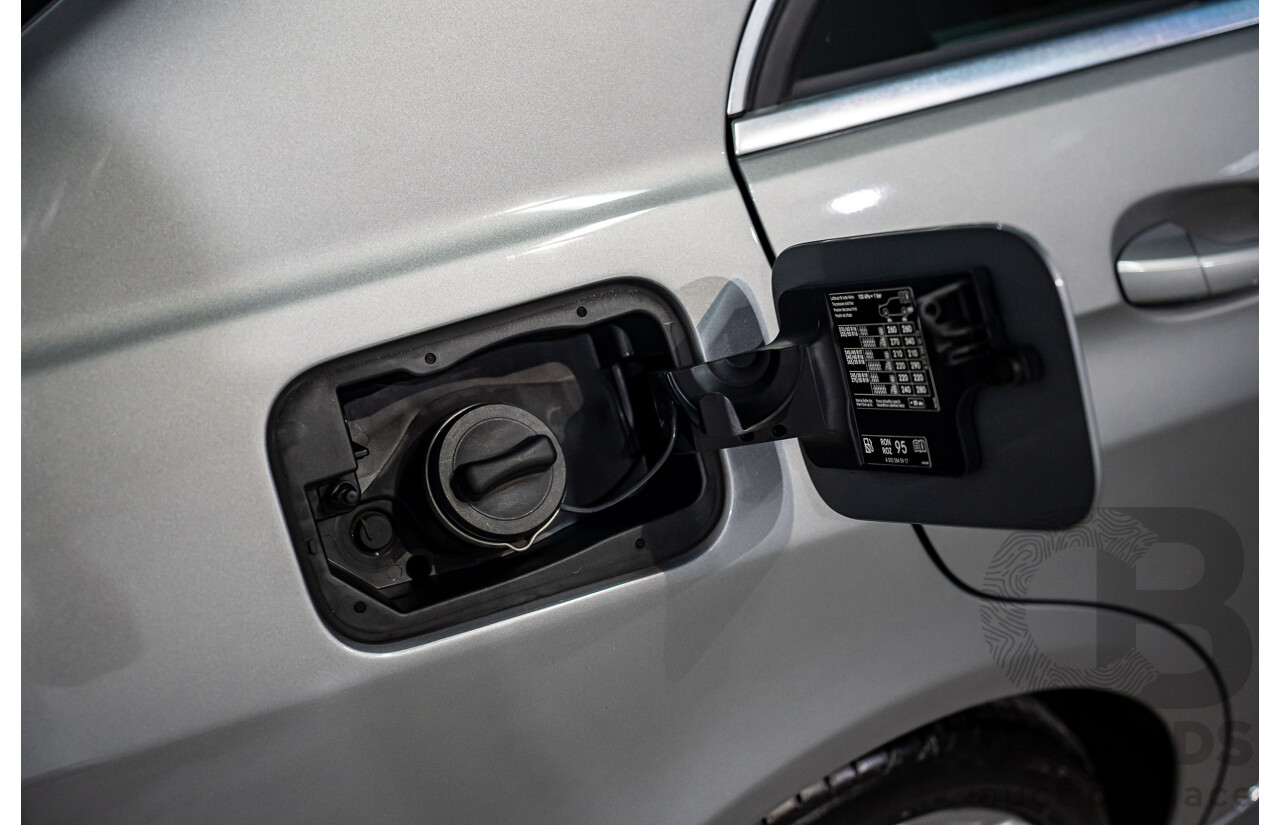 11/2013 Mercedes-Benz E200 Avantgarde BE 212 MY12 4d Sedan Palladium Silver Metallic Turbo 1.8L