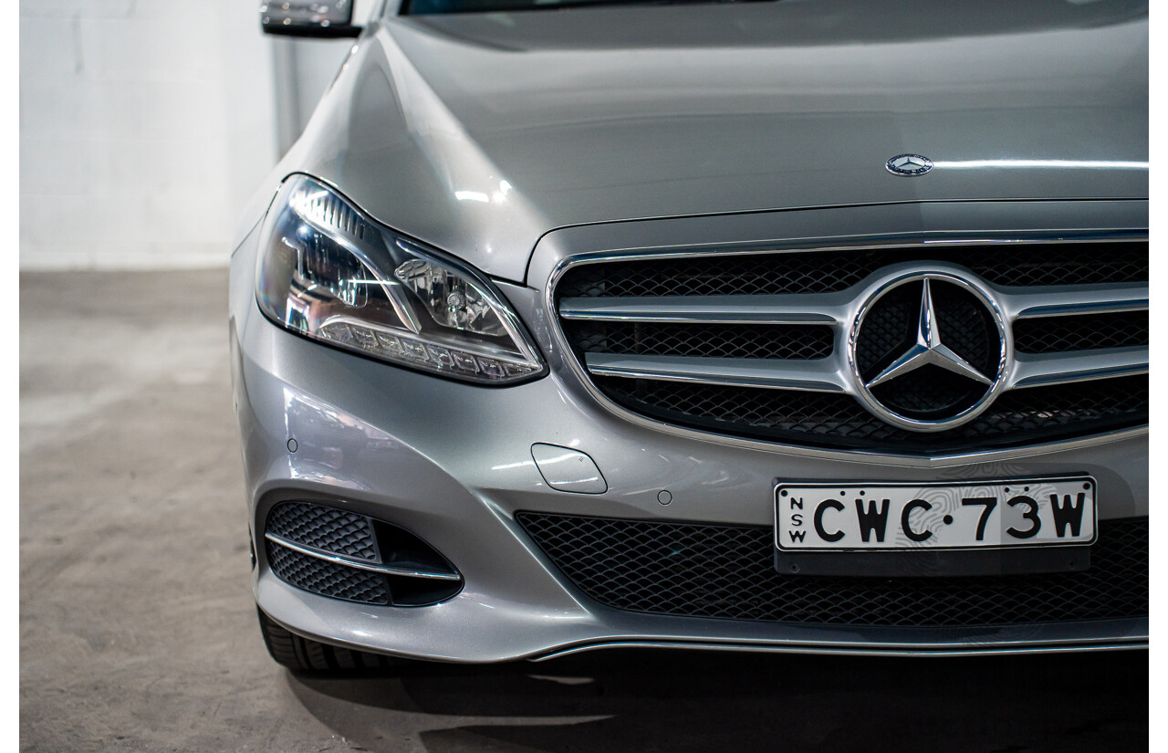 11/2013 Mercedes-Benz E200 Avantgarde BE 212 MY12 4d Sedan Palladium Silver Metallic Turbo 1.8L