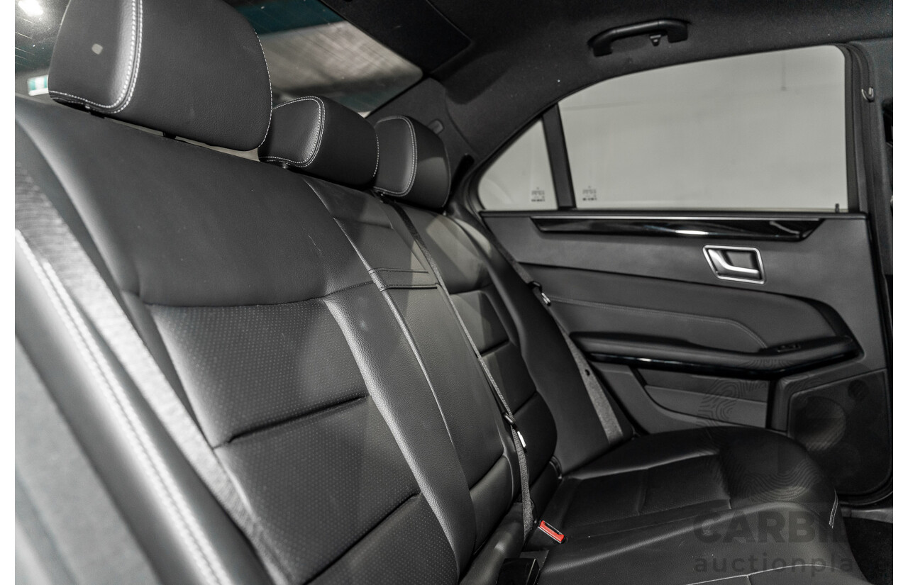 11/2013 Mercedes-Benz E200 Avantgarde BE 212 MY12 4d Sedan Palladium Silver Metallic Turbo 1.8L