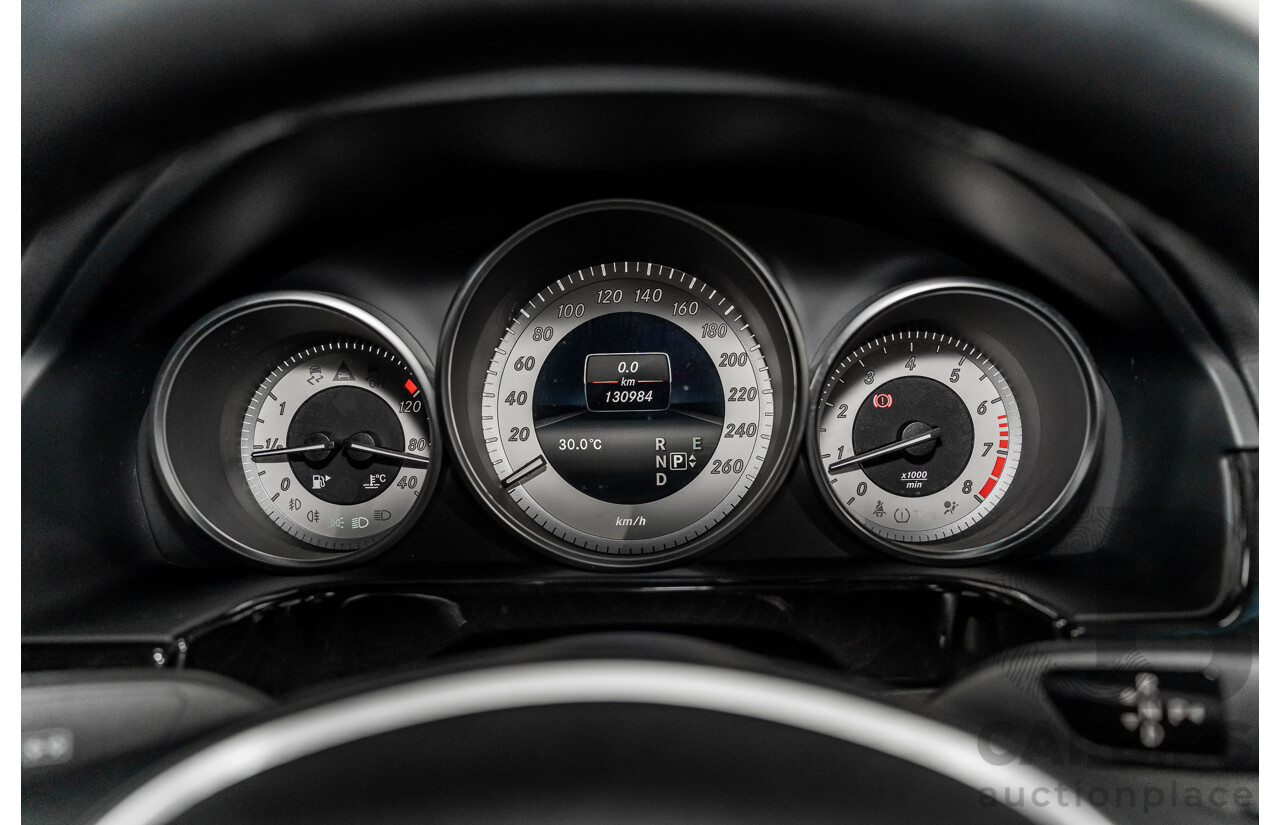 11/2013 Mercedes-Benz E200 Avantgarde BE 212 MY12 4d Sedan Palladium Silver Metallic Turbo 1.8L