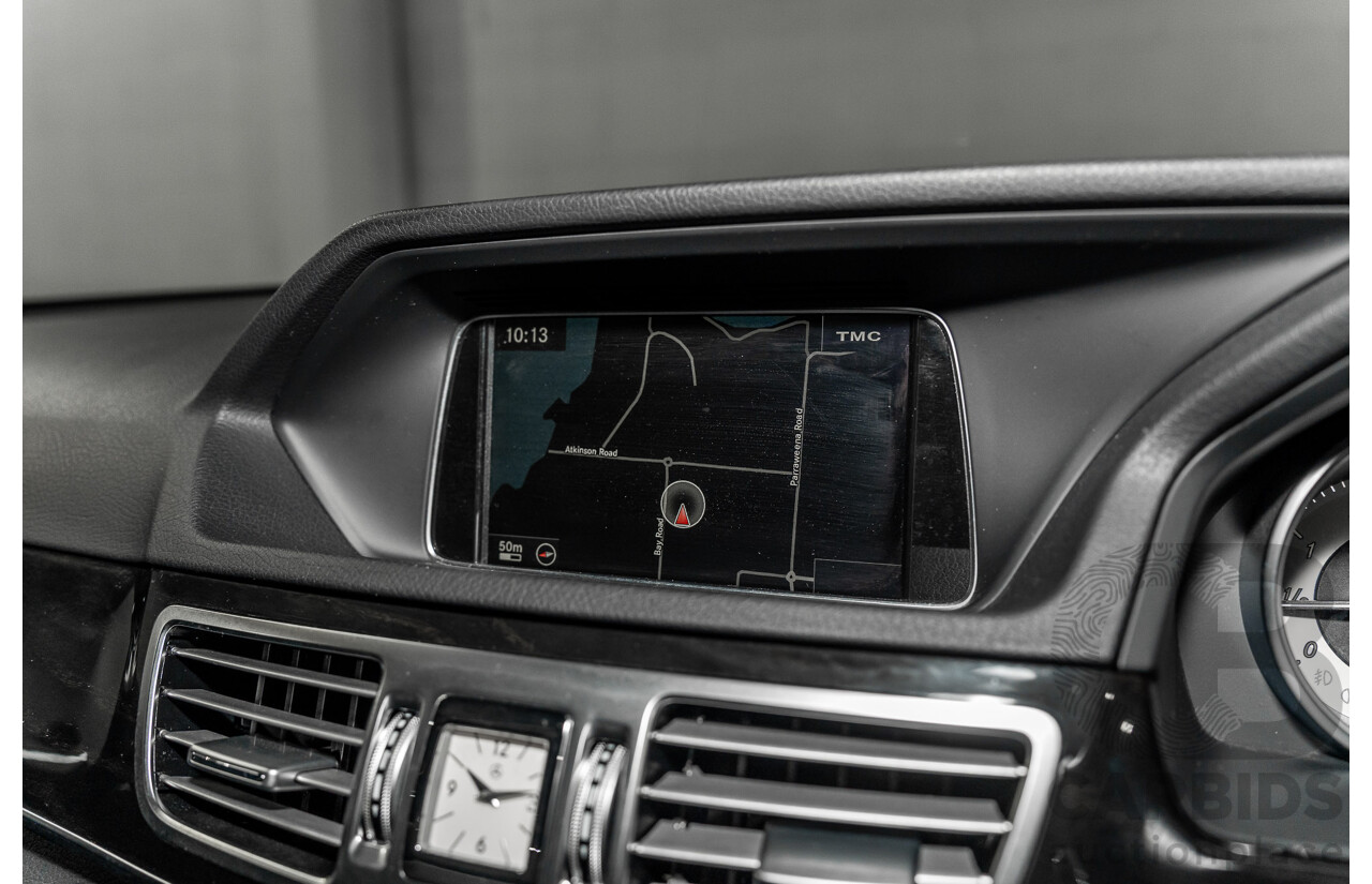 11/2013 Mercedes-Benz E200 Avantgarde BE 212 MY12 4d Sedan Palladium Silver Metallic Turbo 1.8L