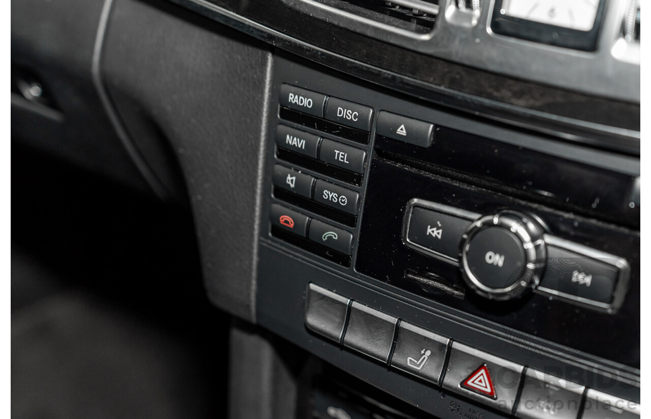 11/2013 Mercedes-Benz E200 Avantgarde BE 212 MY12 4d Sedan Palladium Silver Metallic Turbo 1.8L