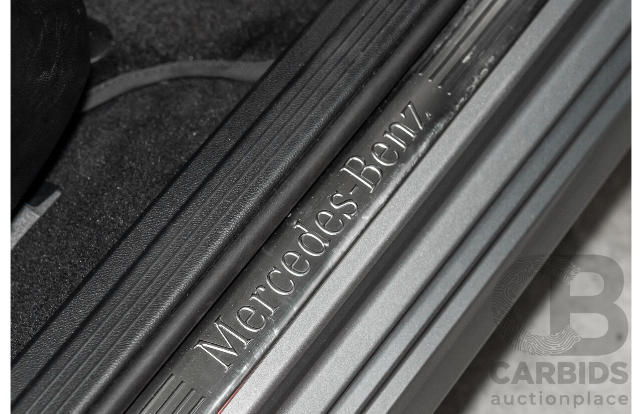 11/2013 Mercedes-Benz E200 Avantgarde BE 212 MY12 4d Sedan Palladium Silver Metallic Turbo 1.8L