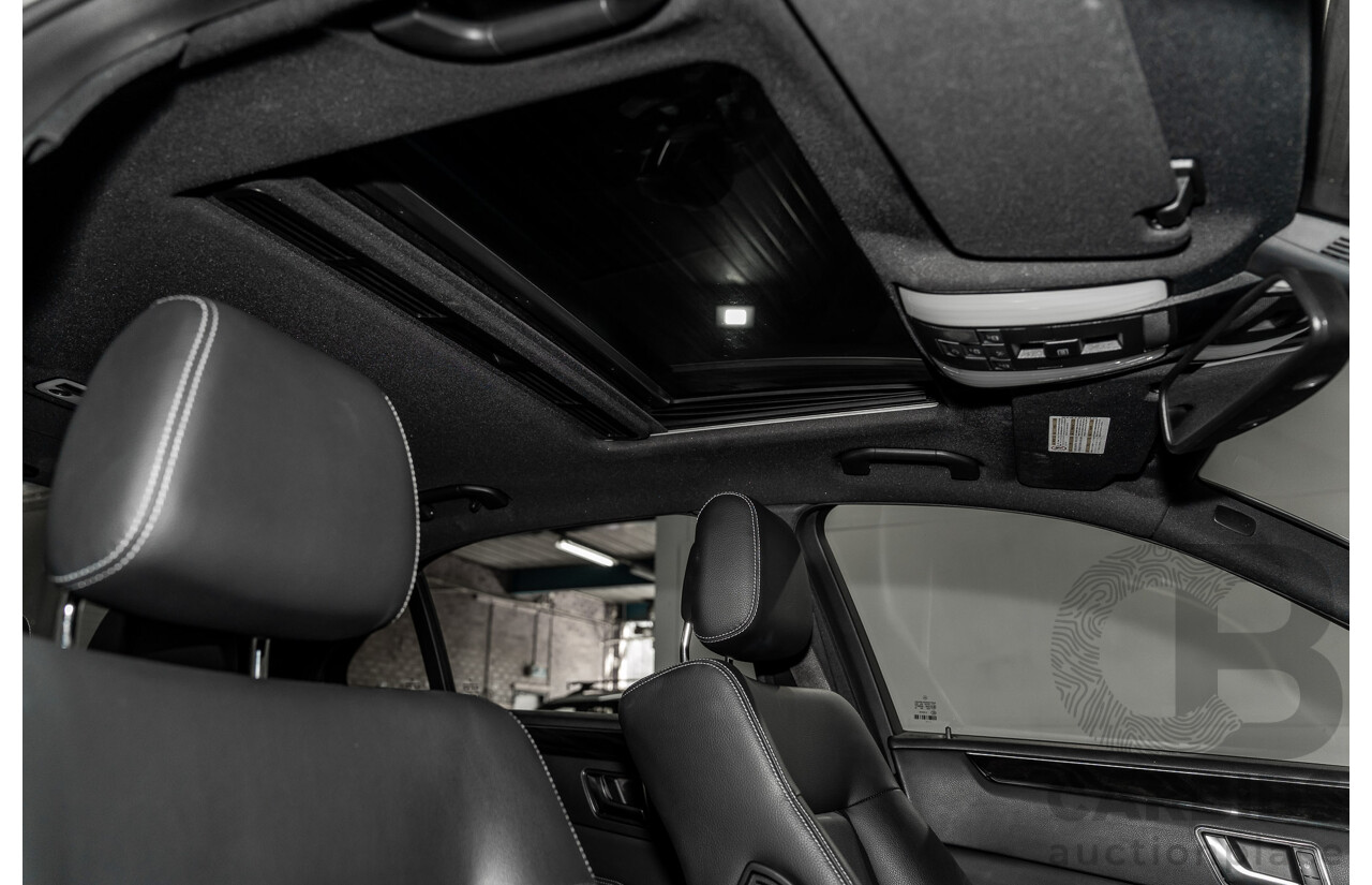 11/2013 Mercedes-Benz E200 Avantgarde BE 212 MY12 4d Sedan Palladium Silver Metallic Turbo 1.8L