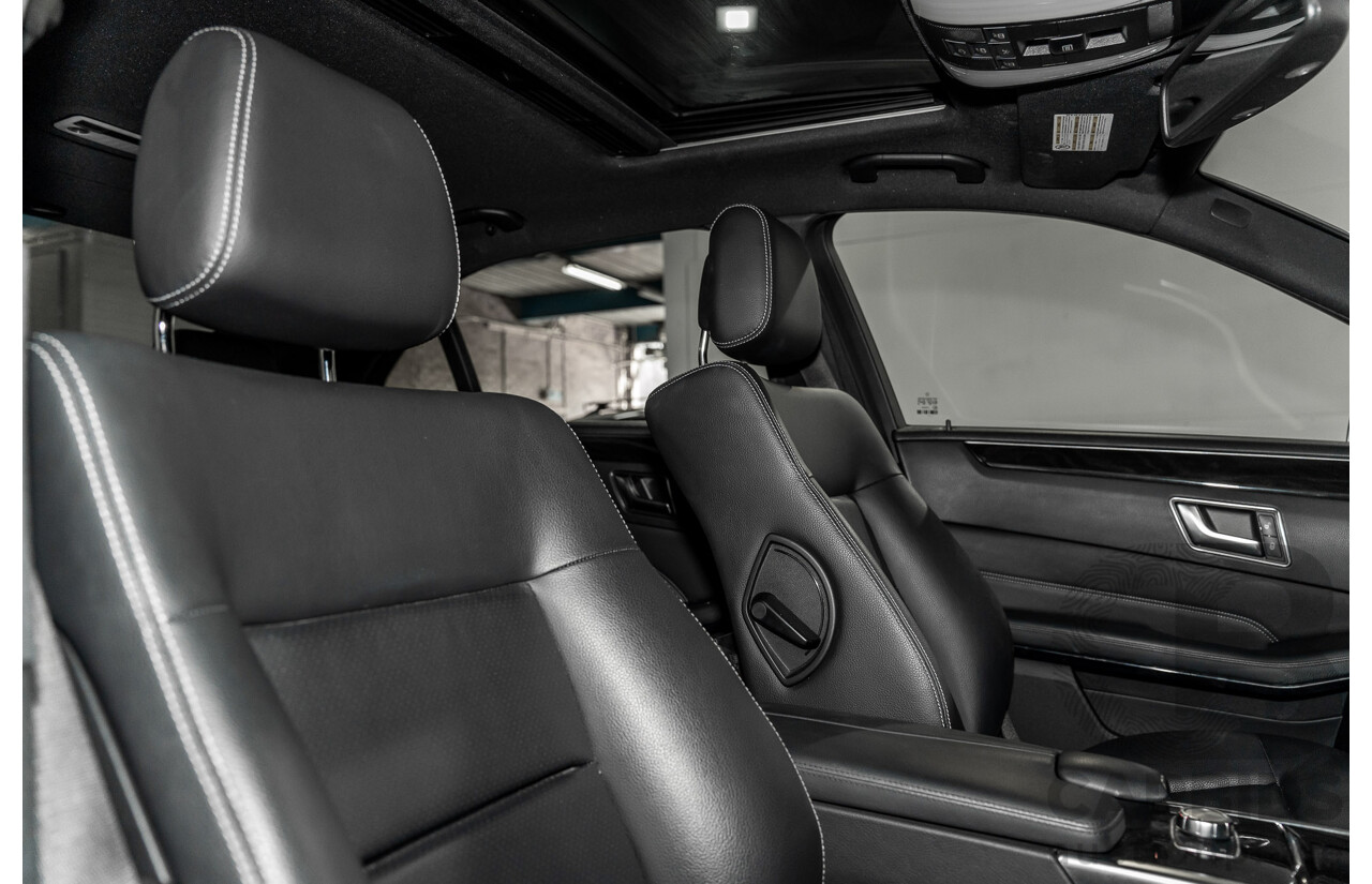 11/2013 Mercedes-Benz E200 Avantgarde BE 212 MY12 4d Sedan Palladium Silver Metallic Turbo 1.8L