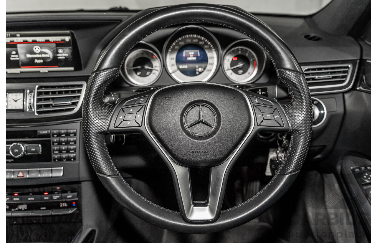 11/2013 Mercedes-Benz E200 Avantgarde BE 212 MY12 4d Sedan Palladium Silver Metallic Turbo 1.8L