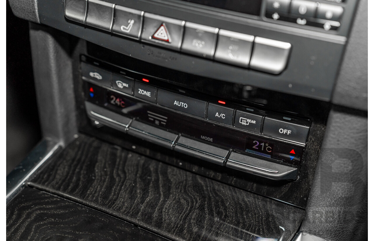 11/2013 Mercedes-Benz E200 Avantgarde BE 212 MY12 4d Sedan Palladium Silver Metallic Turbo 1.8L