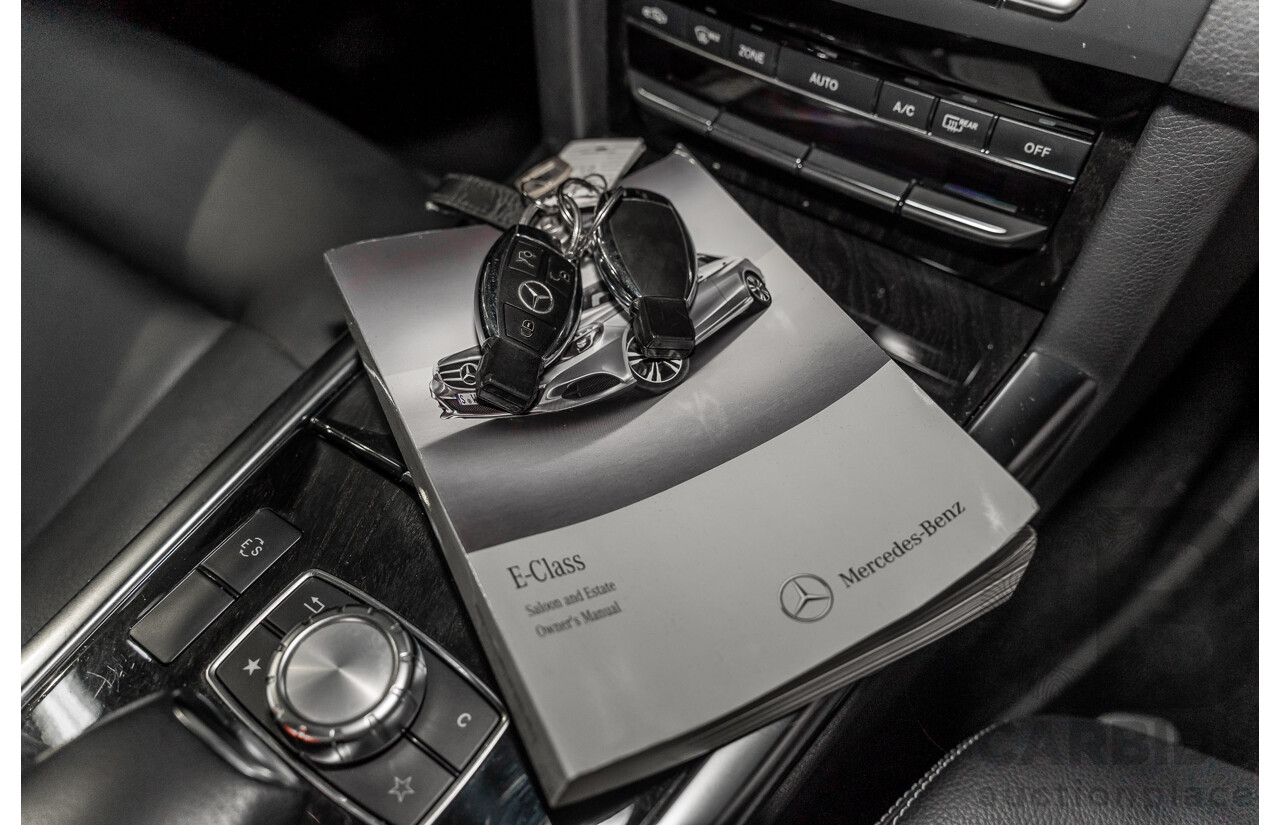 11/2013 Mercedes-Benz E200 Avantgarde BE 212 MY12 4d Sedan Palladium Silver Metallic Turbo 1.8L