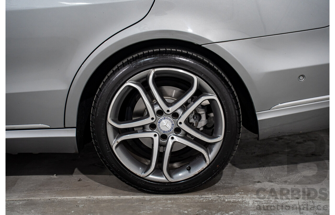 11/2013 Mercedes-Benz E200 Avantgarde BE 212 MY12 4d Sedan Palladium Silver Metallic Turbo 1.8L