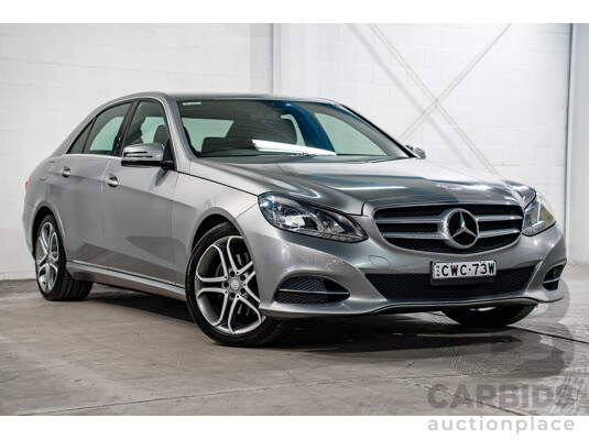 11/2013 Mercedes-Benz E200 Avantgarde BE 212 MY12 4d Sedan Palladium Silver Metallic Turbo 1.8L