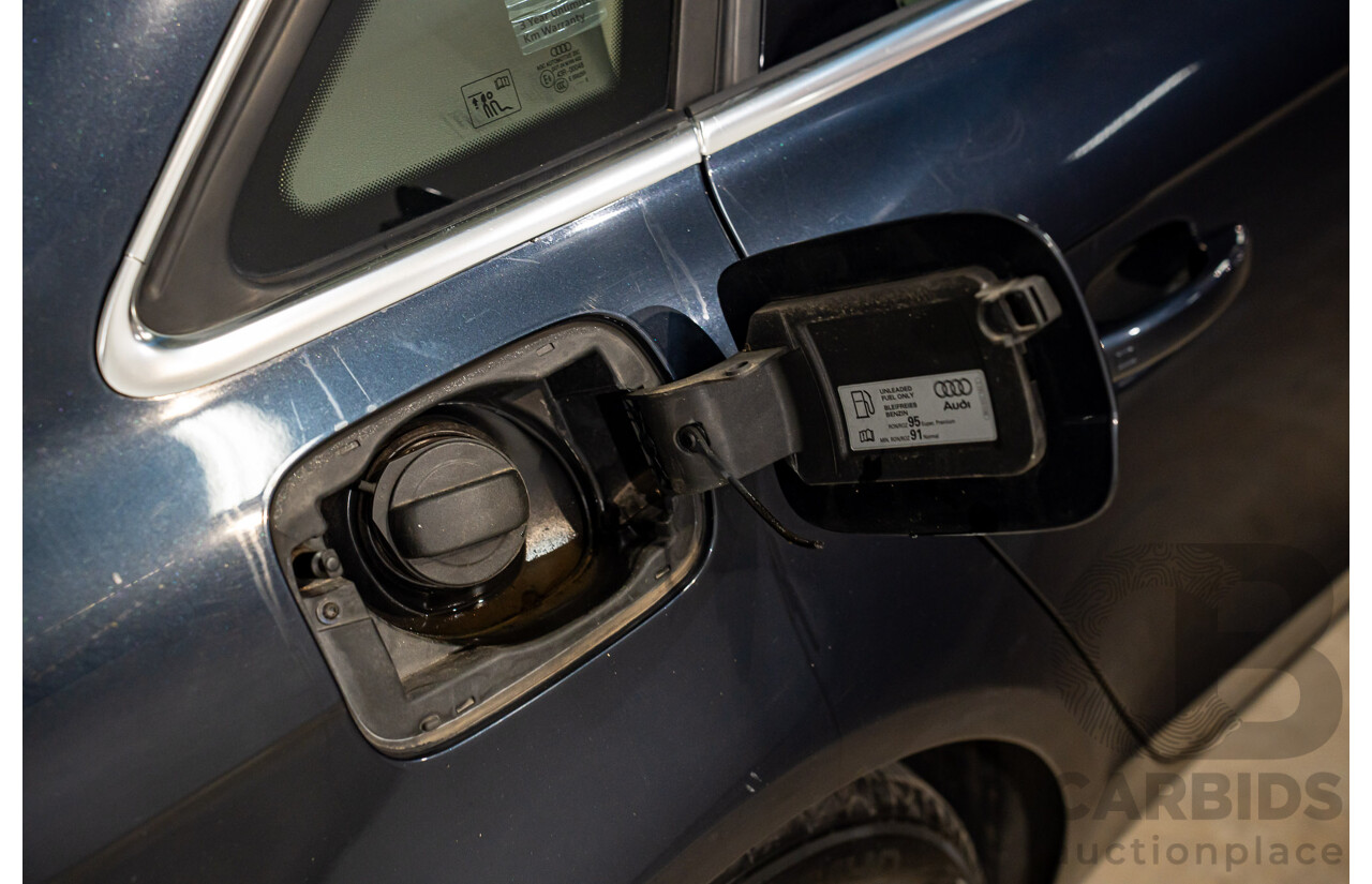 5/2013 Audi A4 1.8 TFSI B8 (8K) MY13 4d Sedan Moonlight Blue Metallic Turbo 1.8L