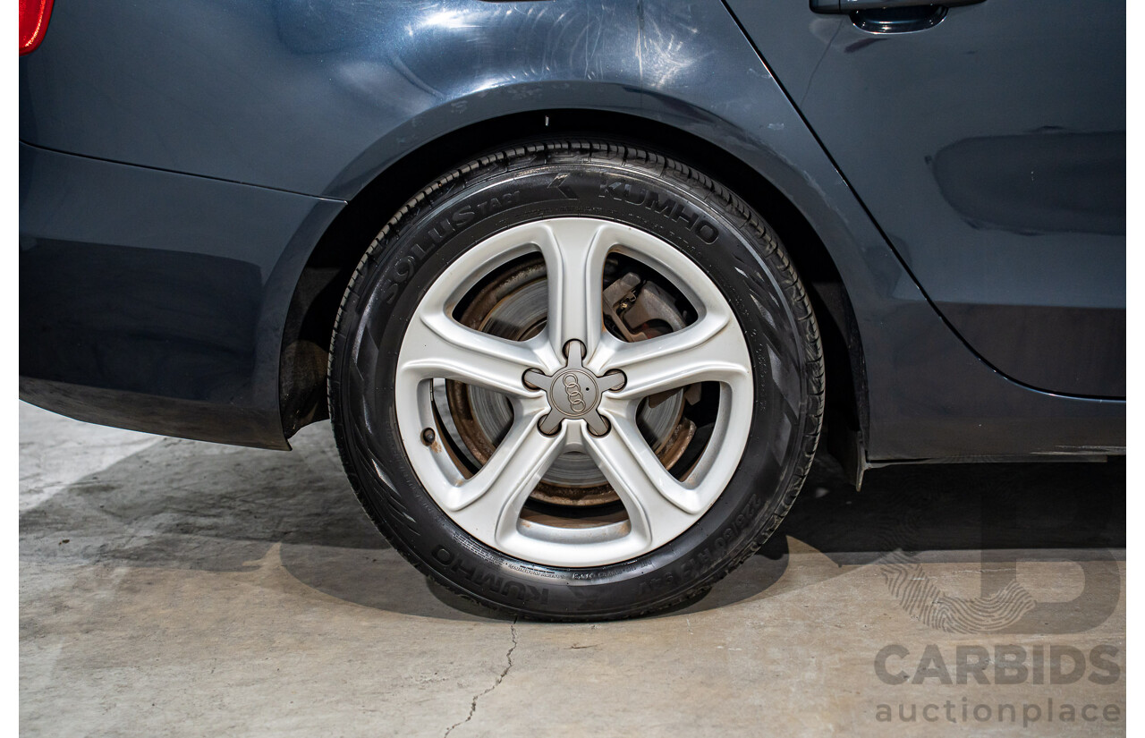 5/2013 Audi A4 1.8 TFSI B8 (8K) MY13 4d Sedan Moonlight Blue Metallic Turbo 1.8L