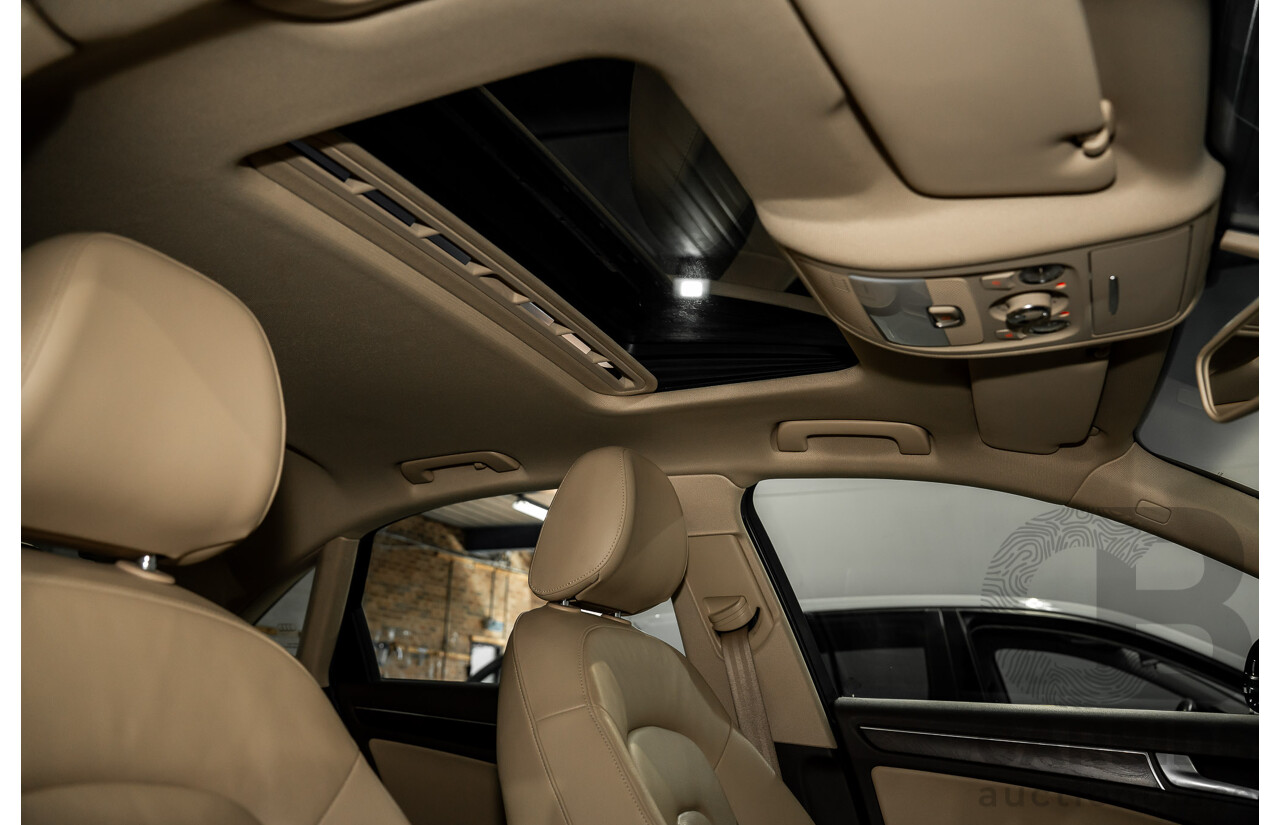 5/2013 Audi A4 1.8 TFSI B8 (8K) MY13 4d Sedan Moonlight Blue Metallic Turbo 1.8L