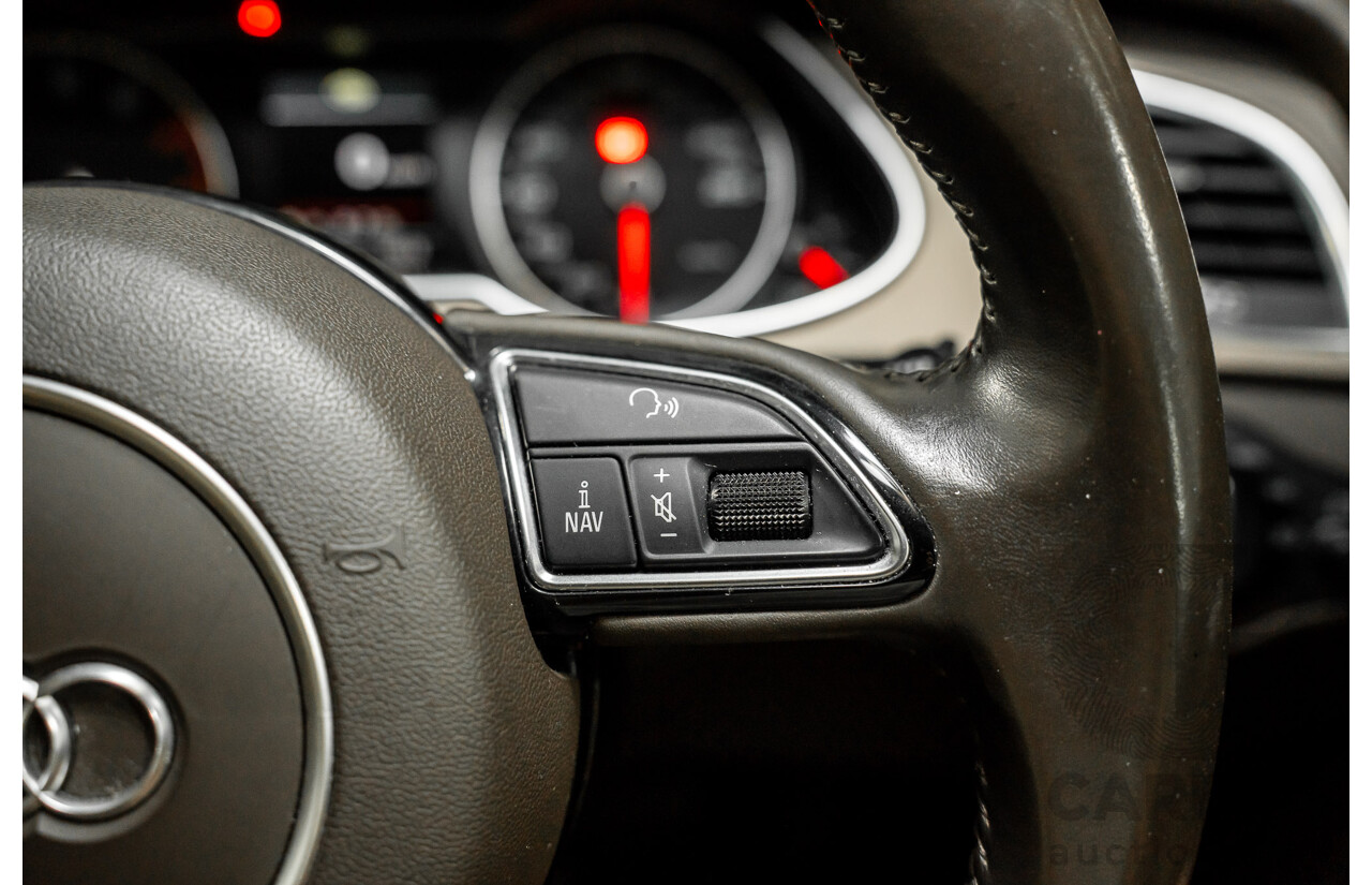 5/2013 Audi A4 1.8 TFSI B8 (8K) MY13 4d Sedan Moonlight Blue Metallic Turbo 1.8L