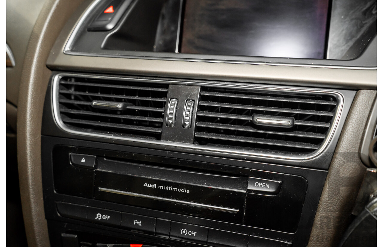 5/2013 Audi A4 1.8 TFSI B8 (8K) MY13 4d Sedan Moonlight Blue Metallic Turbo 1.8L