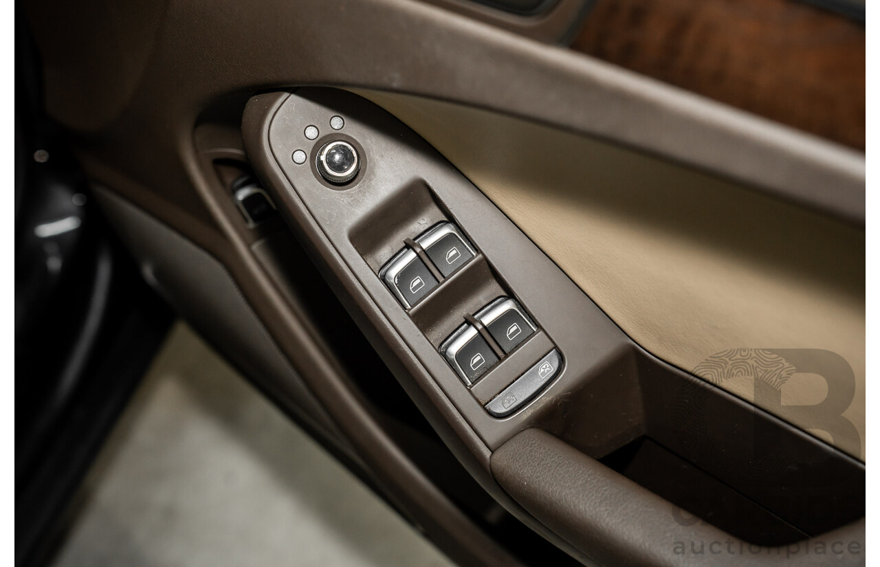 5/2013 Audi A4 1.8 TFSI B8 (8K) MY13 4d Sedan Moonlight Blue Metallic Turbo 1.8L