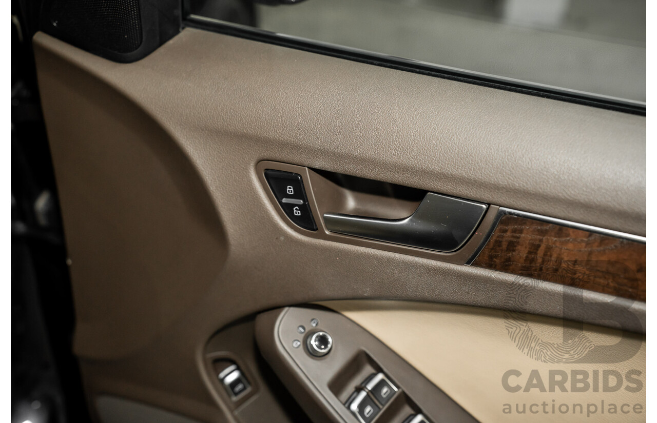 5/2013 Audi A4 1.8 TFSI B8 (8K) MY13 4d Sedan Moonlight Blue Metallic Turbo 1.8L