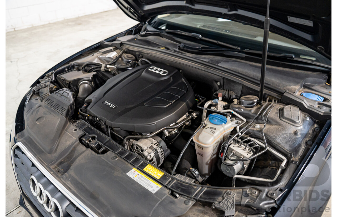 5/2013 Audi A4 1.8 TFSI B8 (8K) MY13 4d Sedan Moonlight Blue Metallic Turbo 1.8L
