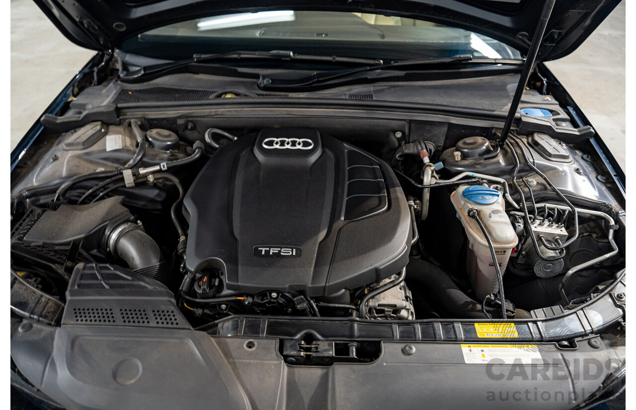 5/2013 Audi A4 1.8 TFSI B8 (8K) MY13 4d Sedan Moonlight Blue Metallic Turbo 1.8L