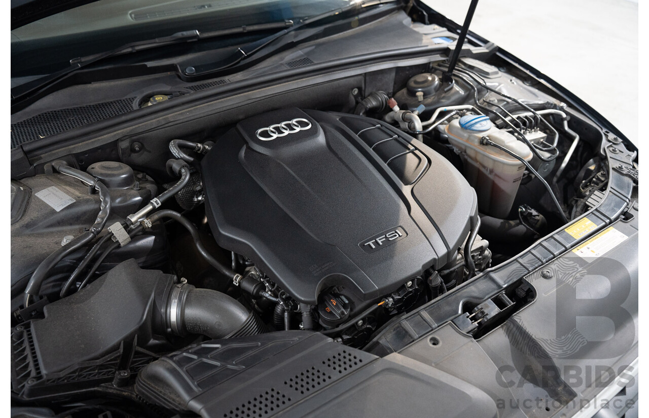 5/2013 Audi A4 1.8 TFSI B8 (8K) MY13 4d Sedan Moonlight Blue Metallic Turbo 1.8L