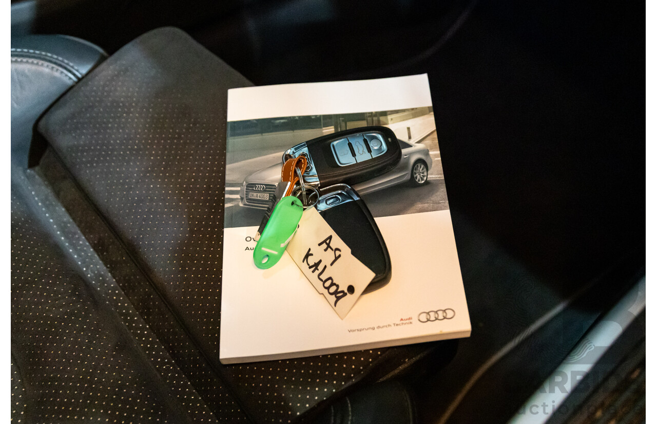 5/2013 Audi A4 1.8 TFSI B8 (8K) MY13 4d Sedan Moonlight Blue Metallic Turbo 1.8L